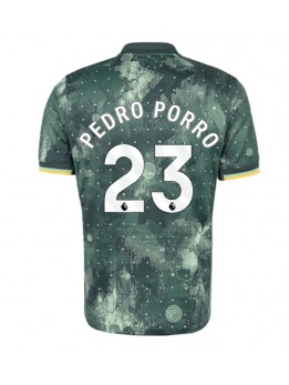 Muži Futbalové oblečenie Tottenham Hotspur Pedro Porro #23 2024-25 Krátky Rukáv - Tretina